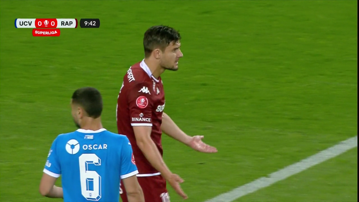 Burmaz și Ciobotariu s-au certat în Craiova - Rapid