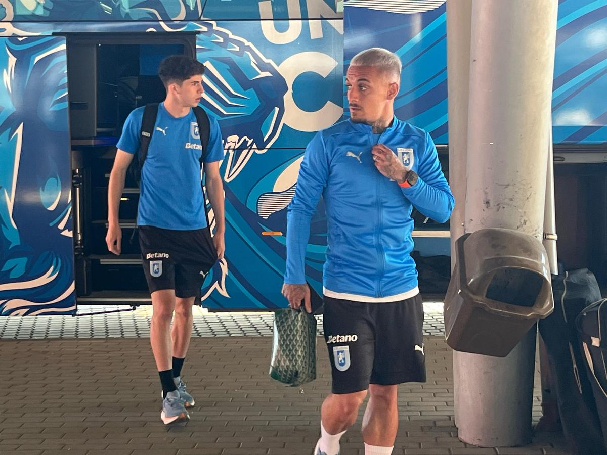 Universitatea Craiova - Rapid, imagini înainte de meci