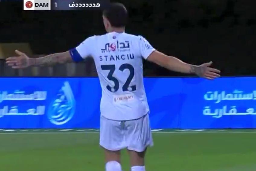 Nicolae Stanciu a înscris un gol superb în Al Fayha - Damac