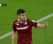 Burmaz și Ciobotariu s-au certat în Craiova - Rapid, foto: captură Orange Sport