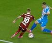 E sigur că Rapid trebuia să primească penalty în Bănie: „Neglijență a fundașului!”