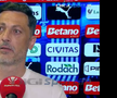Mirel Rădoi, în lacrimi după Universitatea Craiova - Rapid 1-2, etapa 7 Superliga. Foto: captură TV
