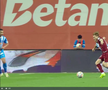 Laurențiu Popescu, gafă incredibilă în Universitatea Craiova - Rapid, foto: captură Prima Sport