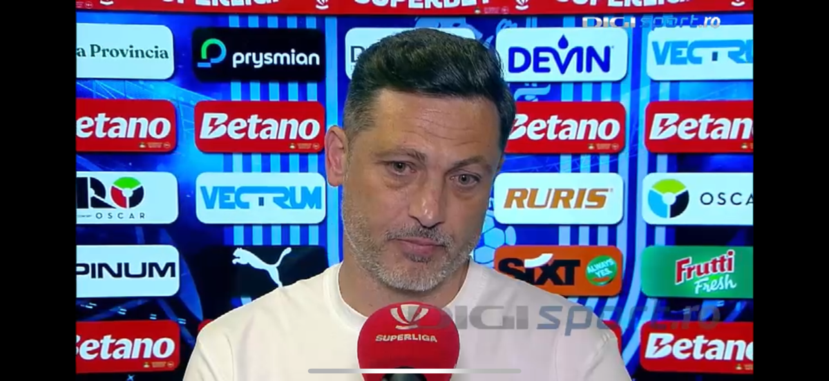 Mirel Rădoi, cu ochii în lacrimi după Craiova - Rapid