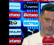 Mirel Rădoi, în lacrimi după Universitatea Craiova - Rapid 1-2, etapa 7 Superliga. Foto: captură TV