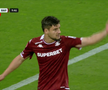 Burmaz și Ciobotariu s-au certat în Craiova - Rapid, foto: captură Orange Sport