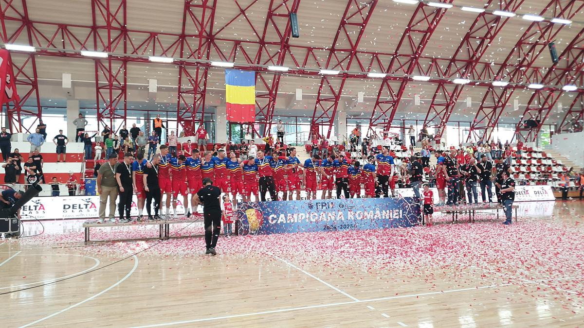 Dinamo, campioana României la handbal masculin