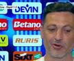 Mirel Rădoi, în lacrimi după Universitatea Craiova - Rapid 1-2, etapa 7 Superliga. Foto: captură TV