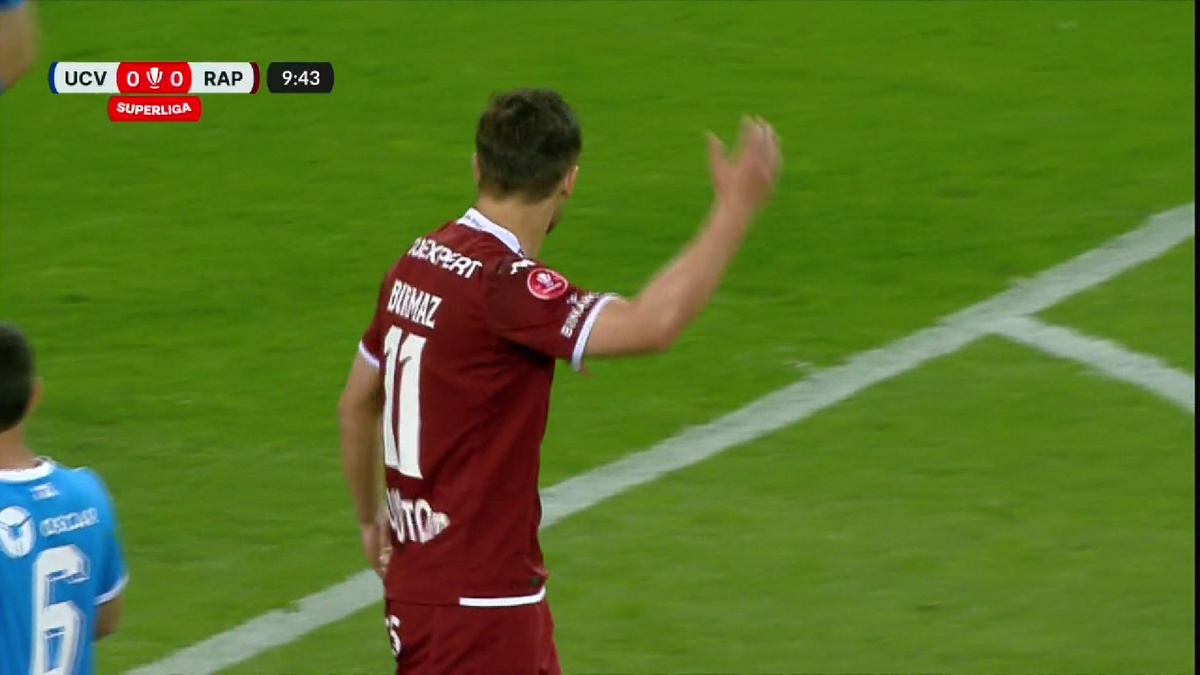 Burmaz și Ciobotariu s-au certat în Craiova - Rapid