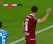 Burmaz și Ciobotariu s-au certat în Craiova - Rapid, foto: captură Orange Sport