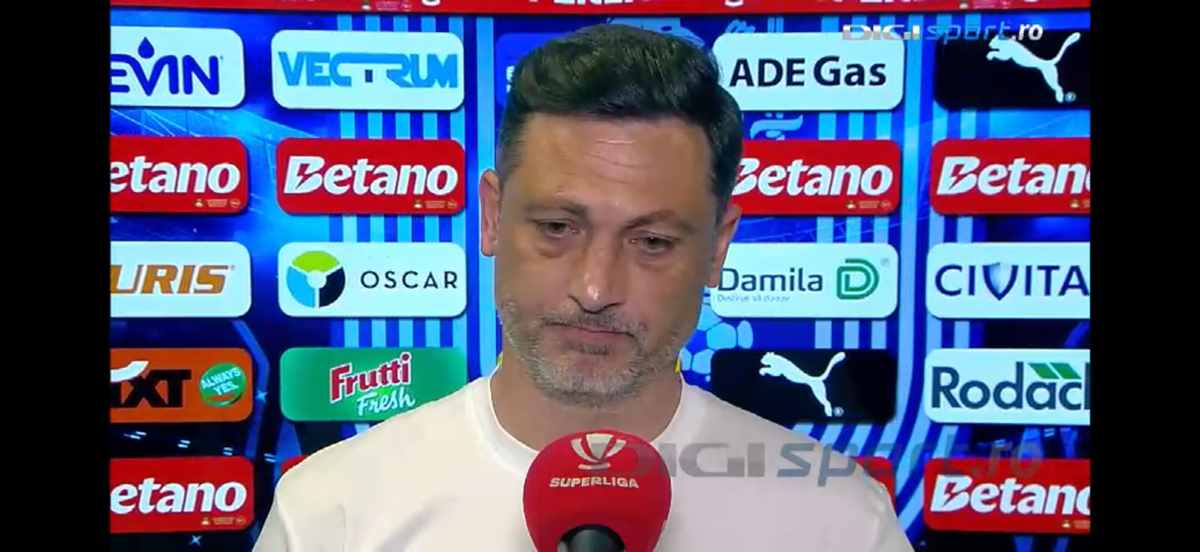 Mirel Rădoi, cu ochii în lacrimi după Craiova - Rapid