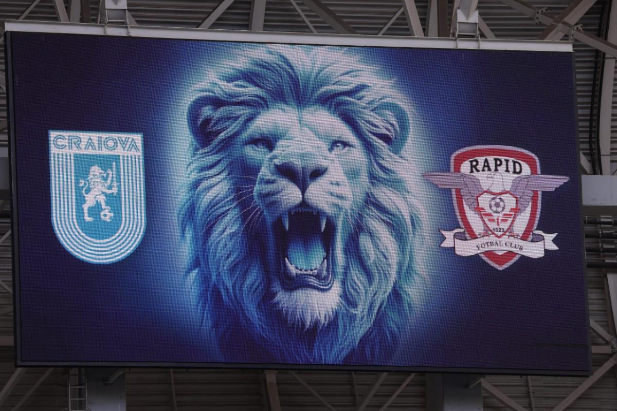 Universitatea Craiova - Rapid, imagini înainte de meci