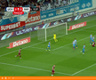 Burmaz și Ciobotariu s-au certat în Craiova - Rapid, foto: captură Orange Sport