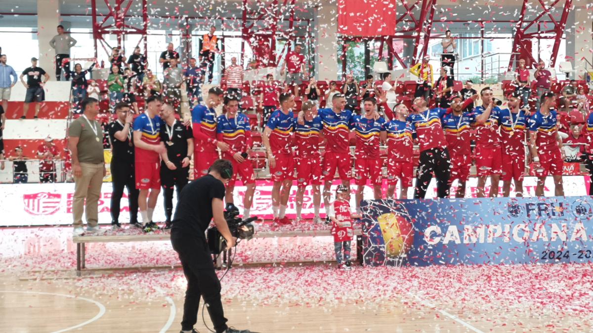Dinamo, campioana României la handbal masculin