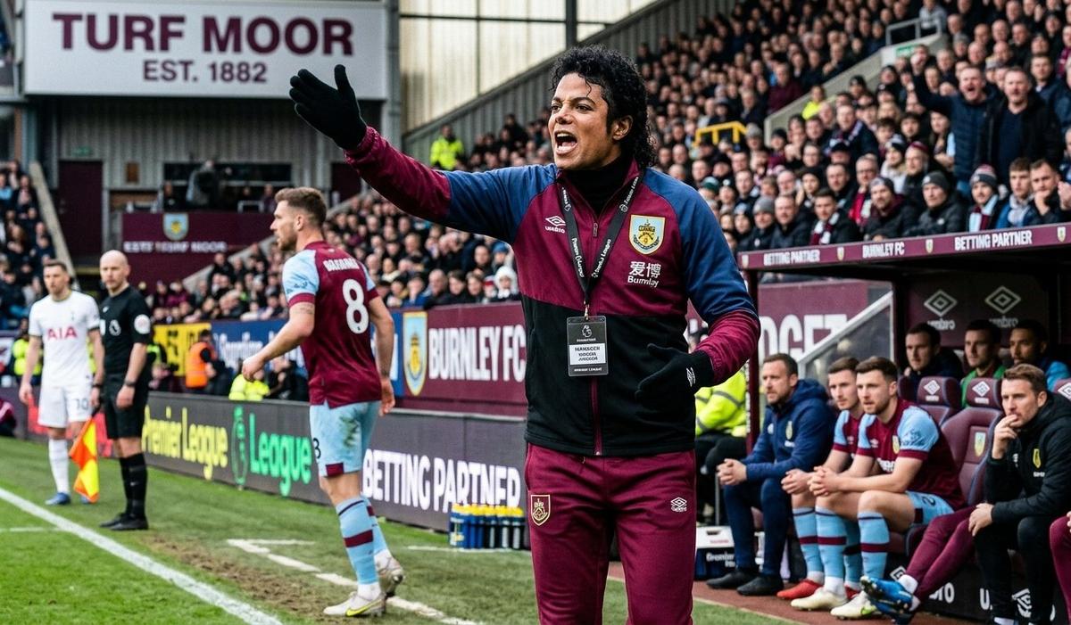 Michael Jackson, antrenor la Burnley