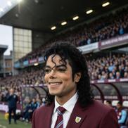 Michael Jackson, antrenor la Burnley (meme) // FOTO: X