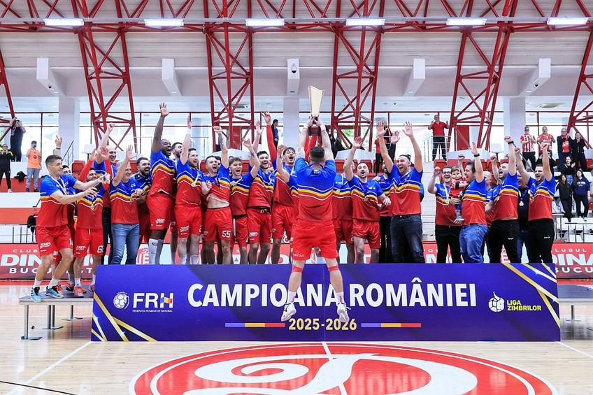Dinamo, din nou campioană la handbal // foto: Cristi Preda (GSP.ro)
