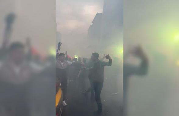 Sărbătoare pe străzi! Fanii au aprins orașul după promovarea istorică