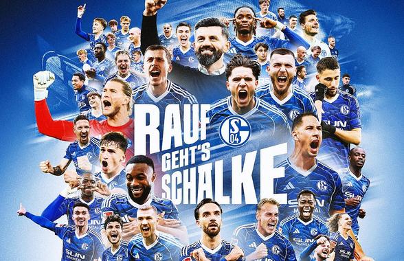 După 3 ani, Schalke revine în Bundesliga!