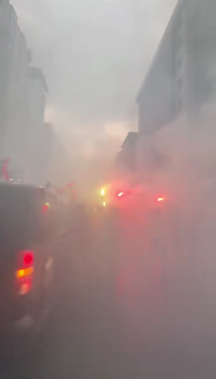 Explozie de bucurie pe străzile din Turcia // Capturi foto: X