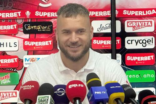 George Pușcaș, atacantul lui Dinamo // FOTO: Andrei Furnigă (GSP.ro)