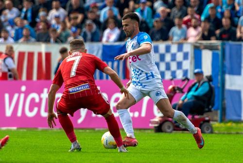 Sepsi - Corvinul, în etapa 7 din play-off-ul Ligii 2/ foto Facebook @Corvinul