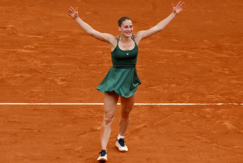 Marta Kostyuk, învingătoare la Madrid Foto: Guliver/GettyImages