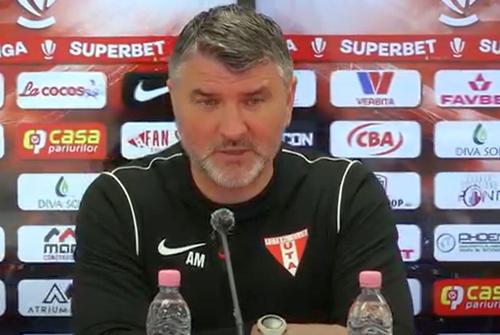 Adrian Mihalcea, antrenorul celor de la UTA Arad