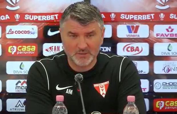 Mihalcea, pe picior de plecare de la UTA?! » Urmează ședința decisivă cu conducerea