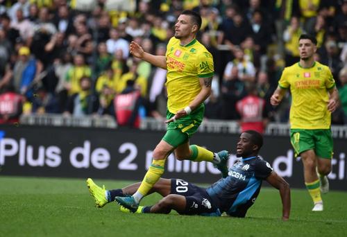 Nantes a învins-o pe Marseille și încă mai speră la evitarea retrogradării din Ligue 1 / Foto: Imago Images