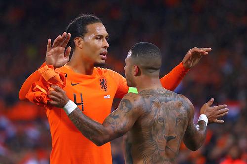 Memphis Depay, alături de Virgil Van Dijk // FOTO: Guliver/GettyImages