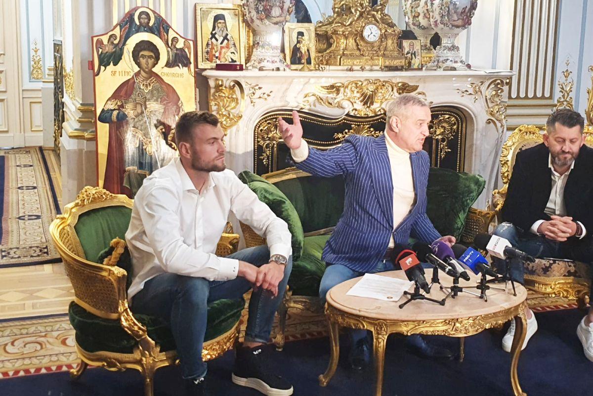 FCSB. Alexandru Crețu, prezentat azi la palat: „Gigi Becali e un om bun, m-a convins să nu mă duc la CFR Cluj”