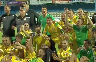 Hermannstadt - CS Mioveni 1-2 » S-a încheiat prima finală pentru Liga 1! „Blestemul” a fost rupt: revine după 9 ani în „A”