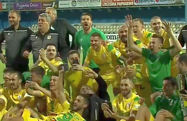 Hermannstadt - CS Mioveni 1-2 » S-a încheiat prima finală pentru Liga 1! „Blestemul” a fost rupt: revine după 9 ani în „A”