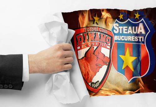 România e singura țară din Europa care și-a pierdut din prima ligă cele mai titrate două cluburi, Steaua și Dinamo.