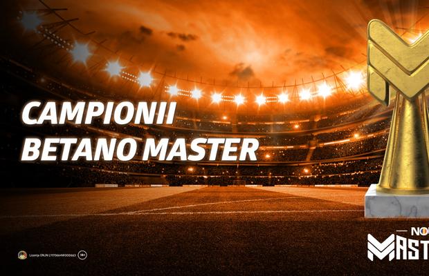 Betano Master și-a desemnat câștigătorii concursului sportiv cu premii totale de 1.500.000 de lei