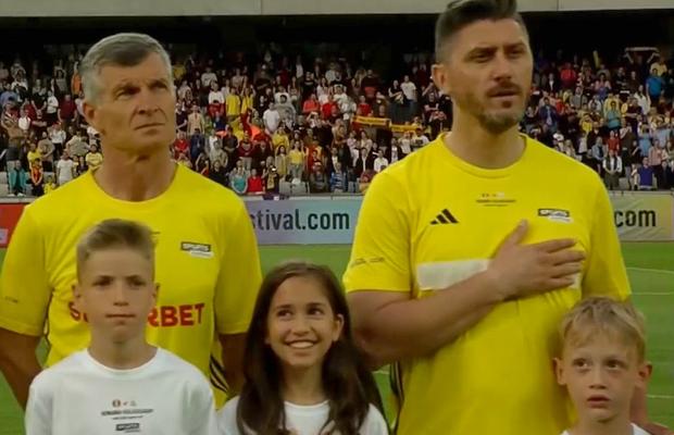 Marica, unic la meciul legendelor, România - Galatasaray » De ce a ascuns numele sponsorului