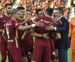 Cristi Balaj, președintele lui CFR Cluj, în dreapta