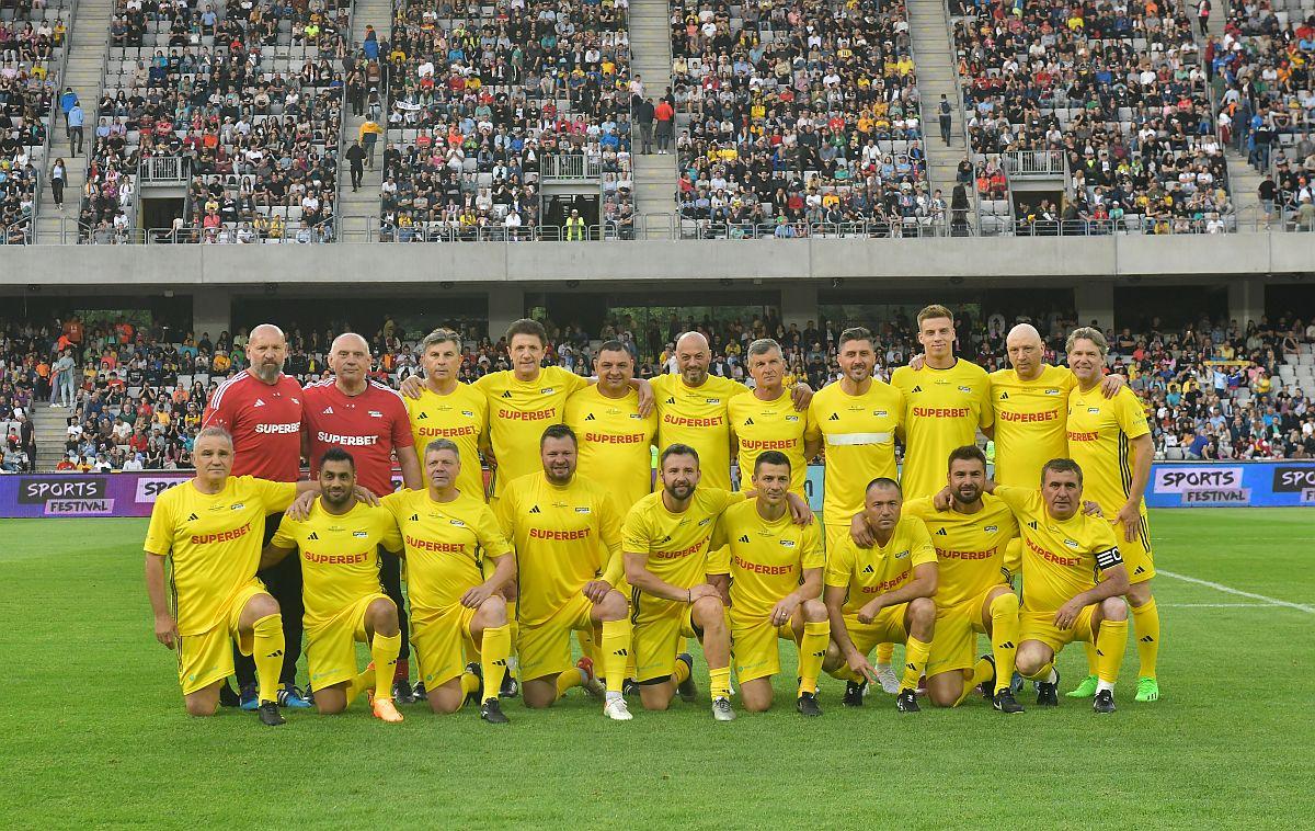 Meciul legendelor, România - Galatasaray