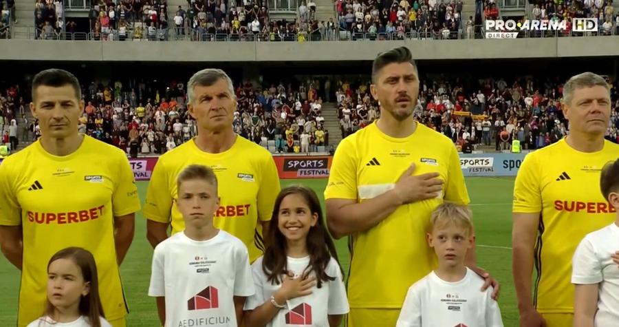 Marica, unic la meciul legendelor, România - Galatasaray » De ce a ascuns numele sponsorului