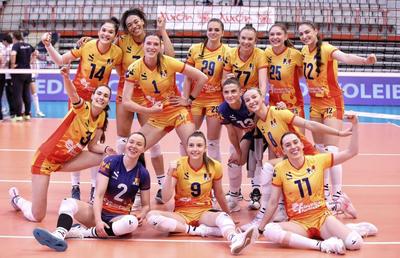 Naționala feminină de volei a României s-a calificat în Final Four-ul Golden League