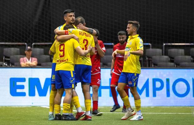 Campioana mondială România a început perfect Euro de Minifotbal » Calificare în optimi după două meciuri. Urmează Ungaria