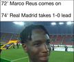 Meme-uri după Borussia Dortmund - Real Madrid 0-2 / Foto: Troll Football (Instagram)