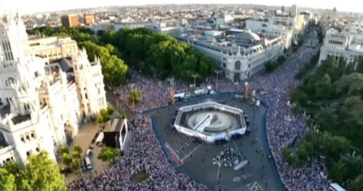 Sărbătoarea celor de la Real Madrid, după ce au câștigat a 15-a Ligă a Campionilor