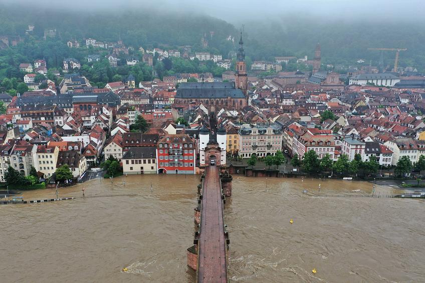 Germania sub ape! Evacuări din cauza inundațiilor puternice din Bavaria FOTO: Imago