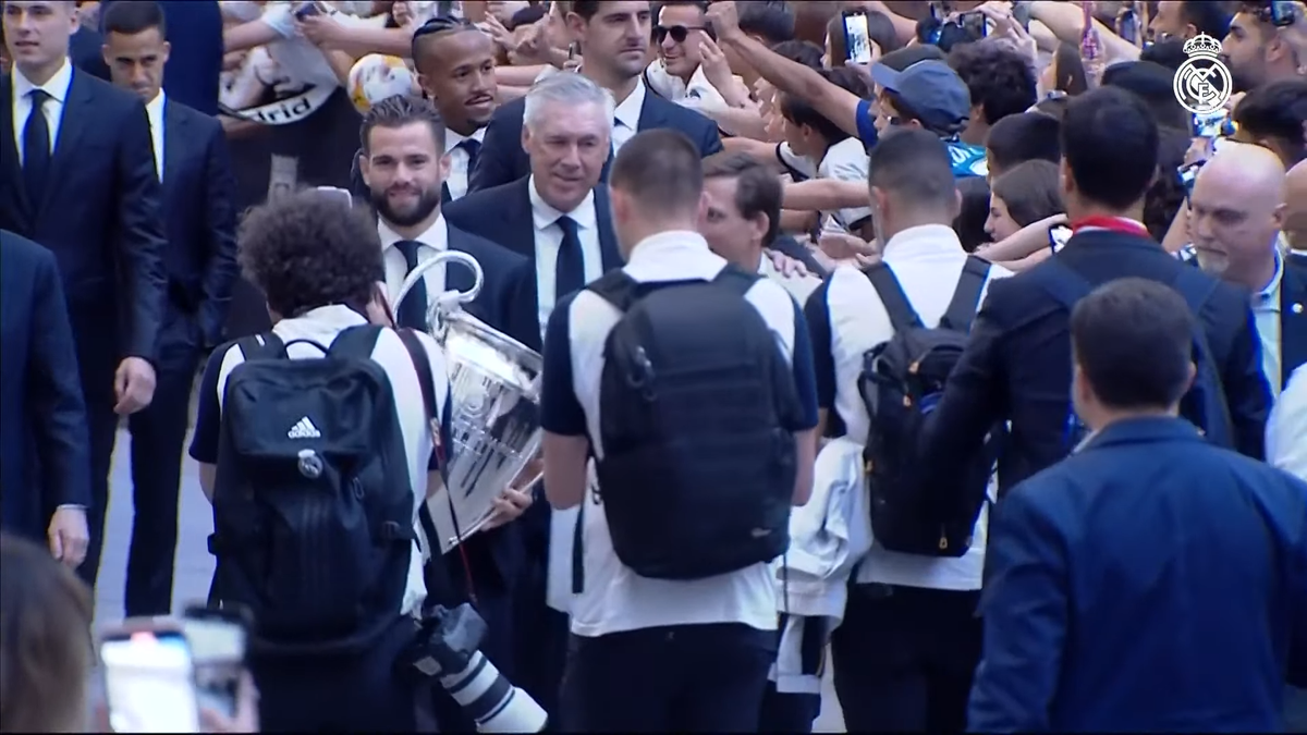 Sărbătoarea celor de la Real Madrid, după ce au câștigat a 15-a Ligă a Campionilor