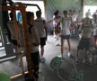 Antrenament la sala de forţă al echipei naţionale de tineret FOTO: Ionuţ Iordache (GSP)