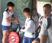 Antrenament la sala de forţă al echipei naţionale de tineret FOTO: Ionuţ Iordache (GSP)