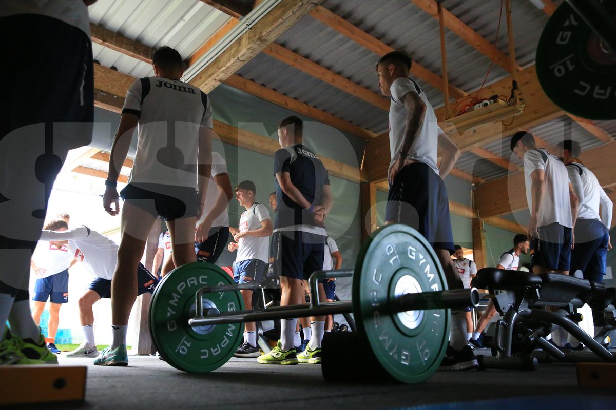 Antrenament la sală al echipei naţionale de tineret, 2 iunie 2025