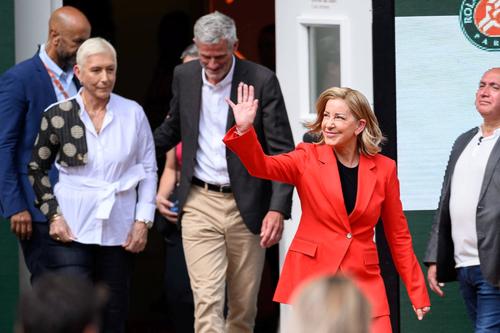 Chris Evert a fost prezentă anul trecut la fectivitatea de premiere a turneului parizian FOTO Imago Images